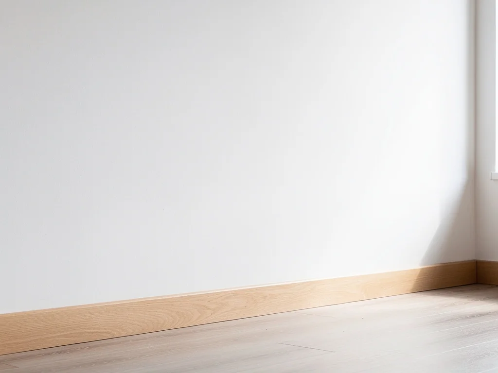 Mur de séjour doublé par l'intérieur et repeint après isolation